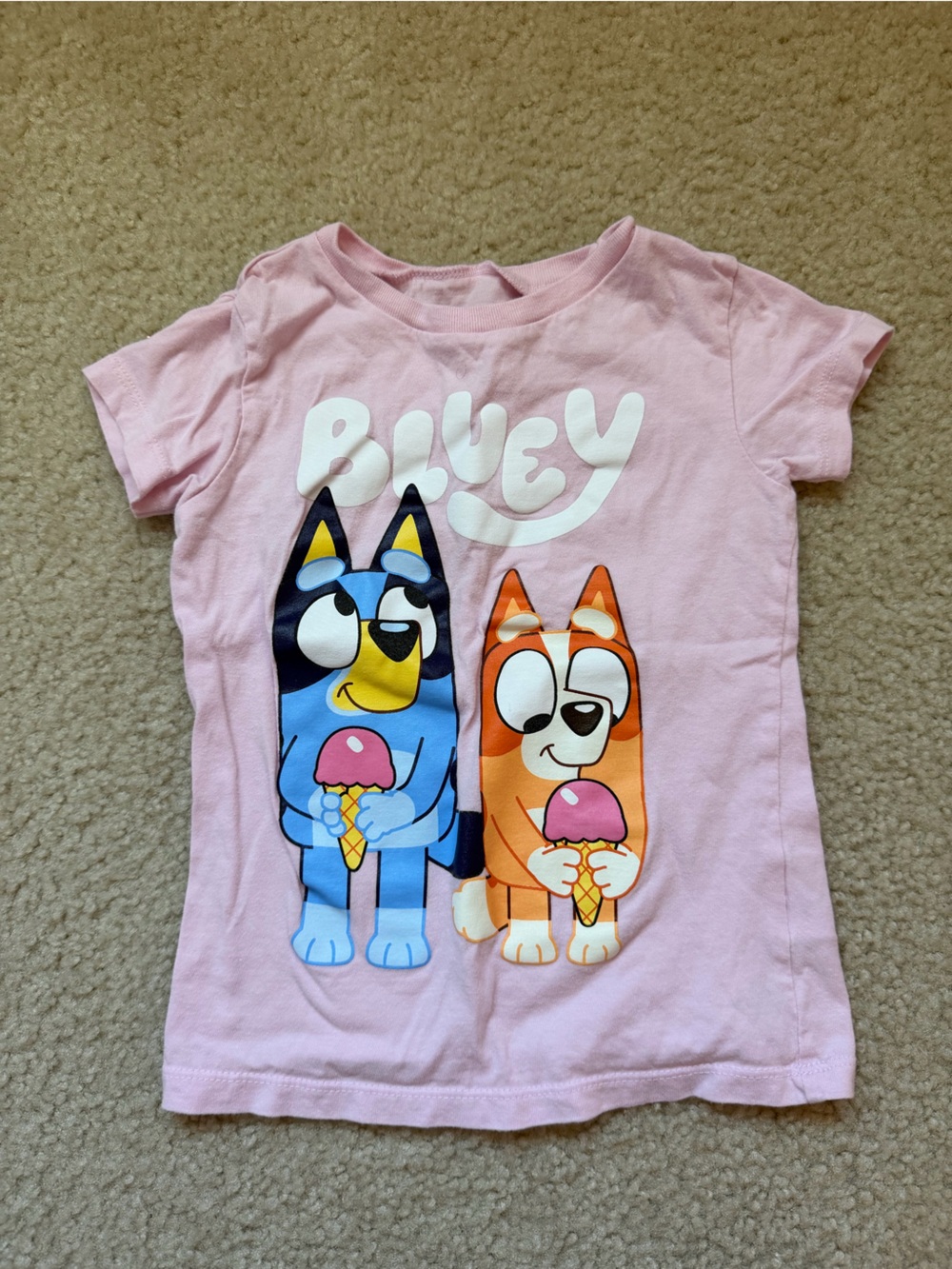 Girls Bluey and Bingo Top 4T